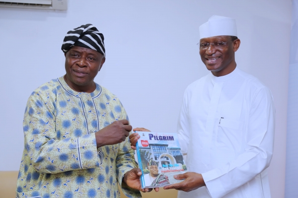 NATIONAL HAJJ COMMISSION'S CHAIRMAN VISIT NCPC BOSS